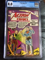 Action Comics #249 CGC 8.0 ow