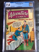 Adventure Comics #251 CGC 7.5 ow/w