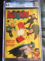 Batman #18 CGC 4.5 ow/w