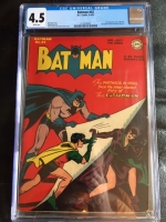 Batman #42 CGC 4.5 w