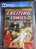 Exciting Comics #25 CGC 4.5 cr/ow