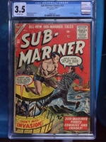Sub-Mariner Comics #42 CGC 3.5 ow