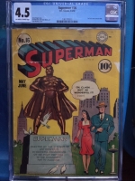 Superman #16 CGC 4.5 ow/w