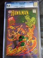 Hawkman #25 CGC 9.6 ow/w