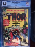 Journey Into Mystery #105 CGC 8.0 ow/w