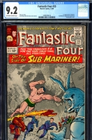 Fantastic Four #33 CGC 9.2 ow/w