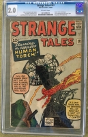 Strange Tales #101 CGC 2.0 ow