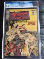 Action Comics #206 CGC 6.5 cr/ow