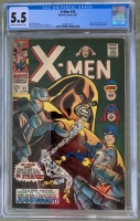 X-Men #33 CGC 5.5 cr/ow
