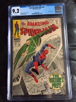 Amazing Spider-Man #64 CGC 9.2 w
