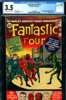 Fantastic Four #11 CGC 3.5 ow/w