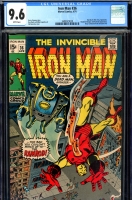 Iron Man #36 CGC 9.6 w
