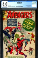 Avengers #6 CGC 6.0 ow/w