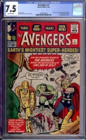 Avengers #1 CGC 7.5 ow