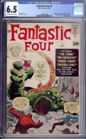 Fantastic Four #1 CGC 6.5 ow/w
