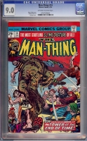Man-Thing #14 CGC 9.0 ow/w