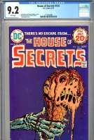House of Secrets #123 CGC 9.2 w