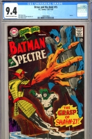 Brave and the Bold #75 CGC 9.4 cr/ow