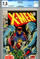X-Men #57 CGC 7.5 ow