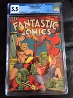 Fantastic Comics #6 CGC 5.5 cr/ow