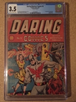 Daring Mystery Comics #5 CGC 3.5 cr/ow