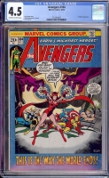 Avengers #104 CGC 4.5 ow/w