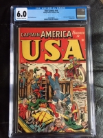 USA Comics #16 CGC 6.0 ow/w