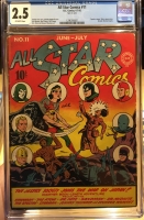 All Star Comics #11 CGC 2.5 ow