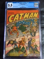 Catman Comics #19 CGC 5.5 ow