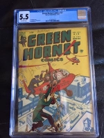 Green Hornet Comics #27 CGC 5.5 ow