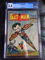 Batman #66 CGC 3.5 ow/w