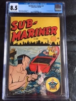 Sub-Mariner Comics #21 CGC 8.5 ow/w