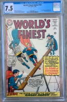 World's Finest Comics #154 CGC 7.5 ow/w