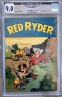 Red Ryder Comics #43 CGC 9.0 ow Davis Crippen ("D" Copy)