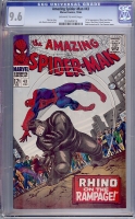 Amazing Spider-Man #43 CGC 9.6 ow/w