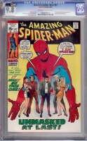 Amazing Spider-Man #87 CGC 9.8 ow/w