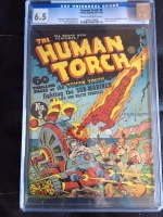 Human Torch #5 CGC 6.5 cr/ow