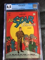 All Star Comics #27 CGC 6.5 w