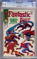 Fantastic Four #73 CGC 9.2 ow/w