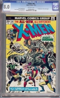 X-Men #96 CGC 8.0 ow