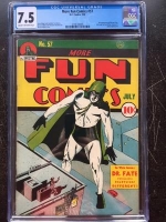 More Fun Comics #57 CGC 7.5 cr/ow