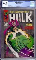 Incredible Hulk #107 CGC 9.8 w