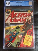 Action Comics #46 CGC 4.5 cr/ow