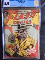 Flash Comics #47 CGC 5.0 ow