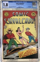 Comic Cavalcade #3 CGC 1.8 cr/ow