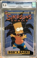 Simpsons Comics #2 CGC 9.6 w