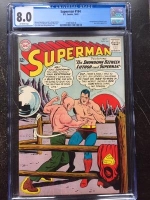 Superman #164 CGC 8.0 ow