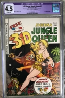 3-D Sheena, Jungle Queen #1 CGC 4.5 ow