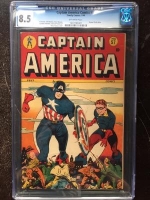 Captain America Comics #57 CGC 8.5 ow