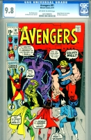 Avengers #91 CGC 9.8 ow/w